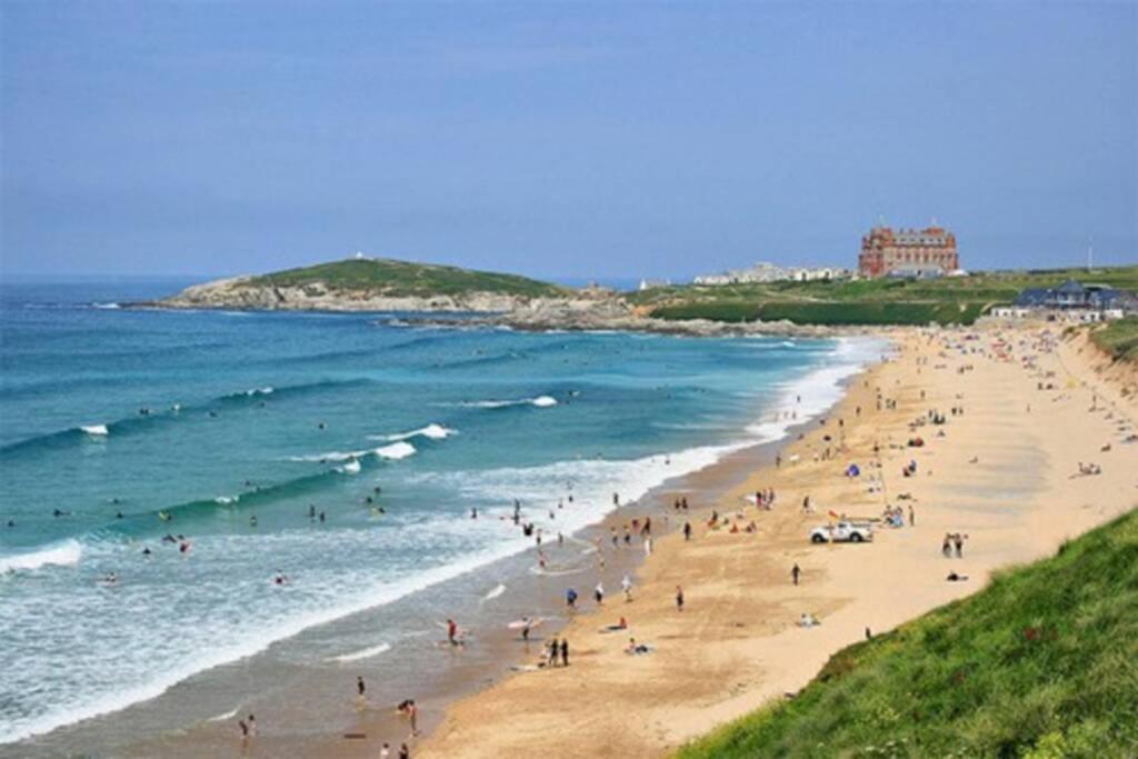 Large 5 Bed 3 Bath House 300 Meters From Beach And Restaurants Newquay  Ngoại thất bức ảnh